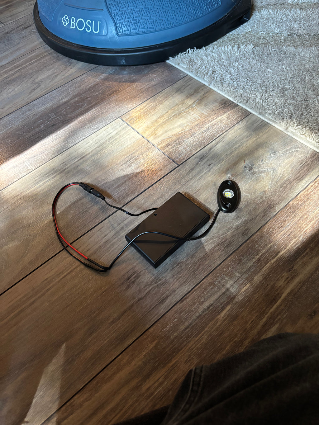 Battery powered rock light universal